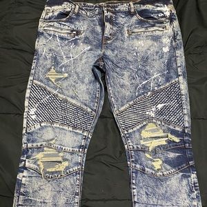 Men’s size 42 embellish jeans